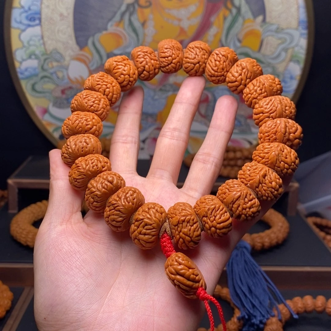 手串桃核龙纹桃核麒麟
