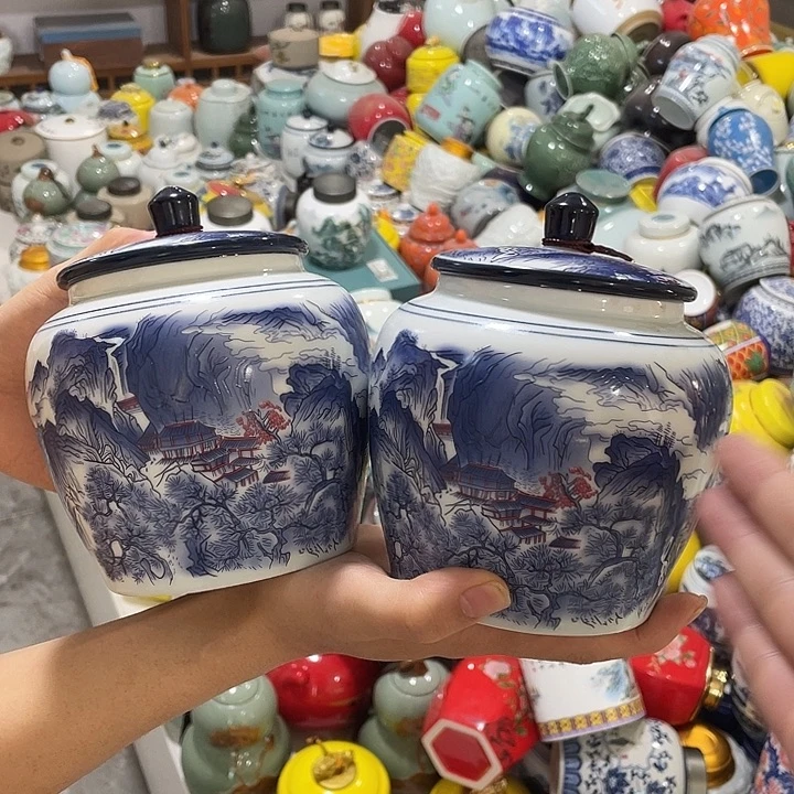 陶瓷罐茶叶罐密封罐