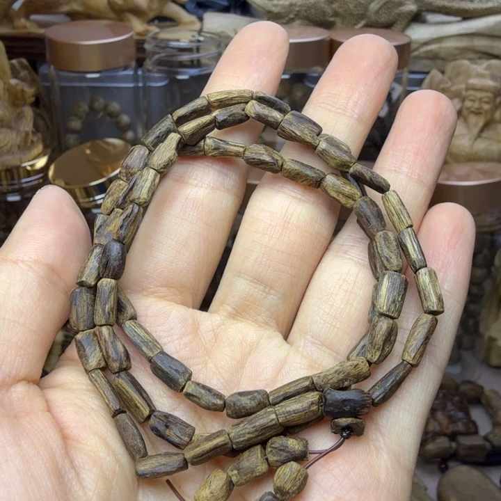 沉香碎屑沉香达拉干随型沉水多圈6.7克