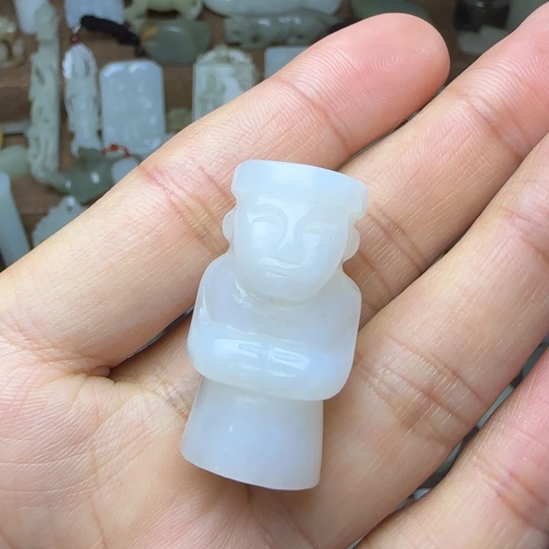 和田玉挂件未镶嵌