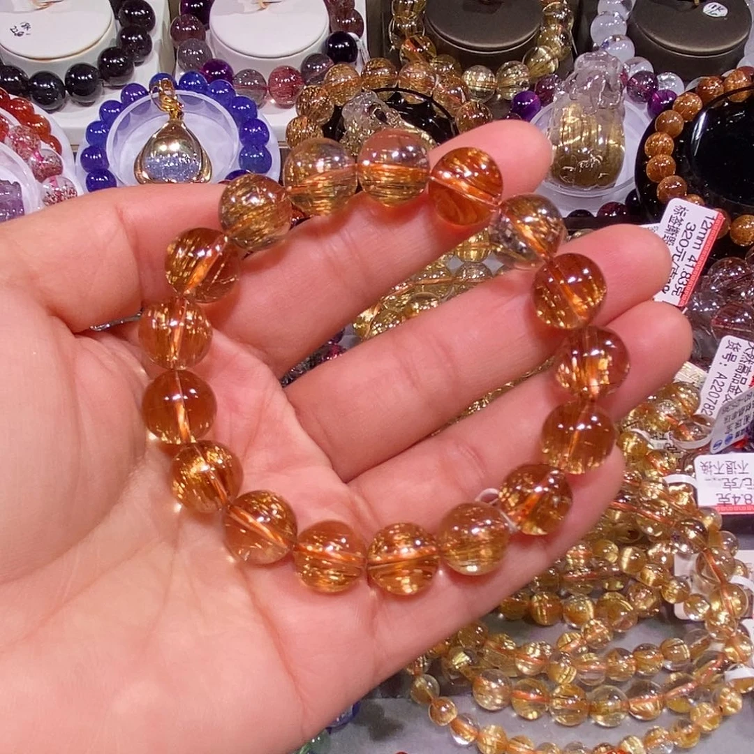 未镶嵌手链水晶金铜顺发12