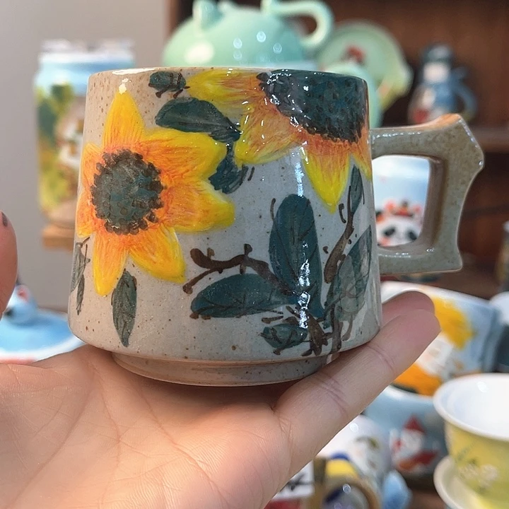 陶景德镇釉下手绘陶瓷