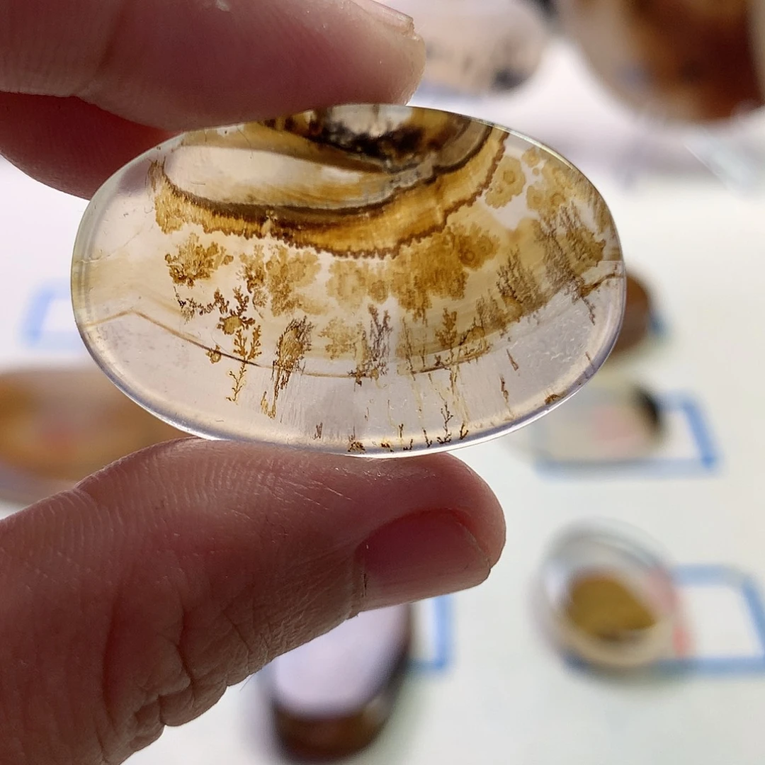 未镶嵌玛瑙/玉髓珠宝半成品
