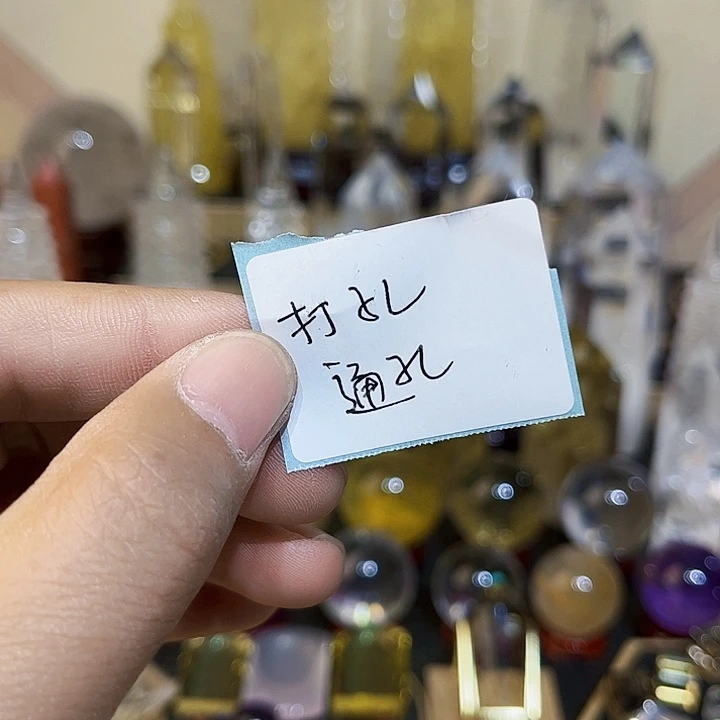 摆件未镶嵌水晶打孔