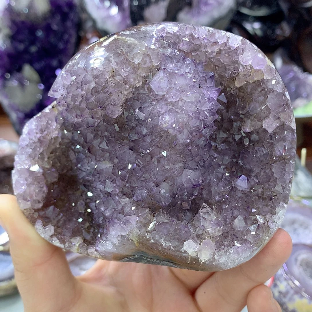 未镶嵌大型摆件（非配饰）紫晶