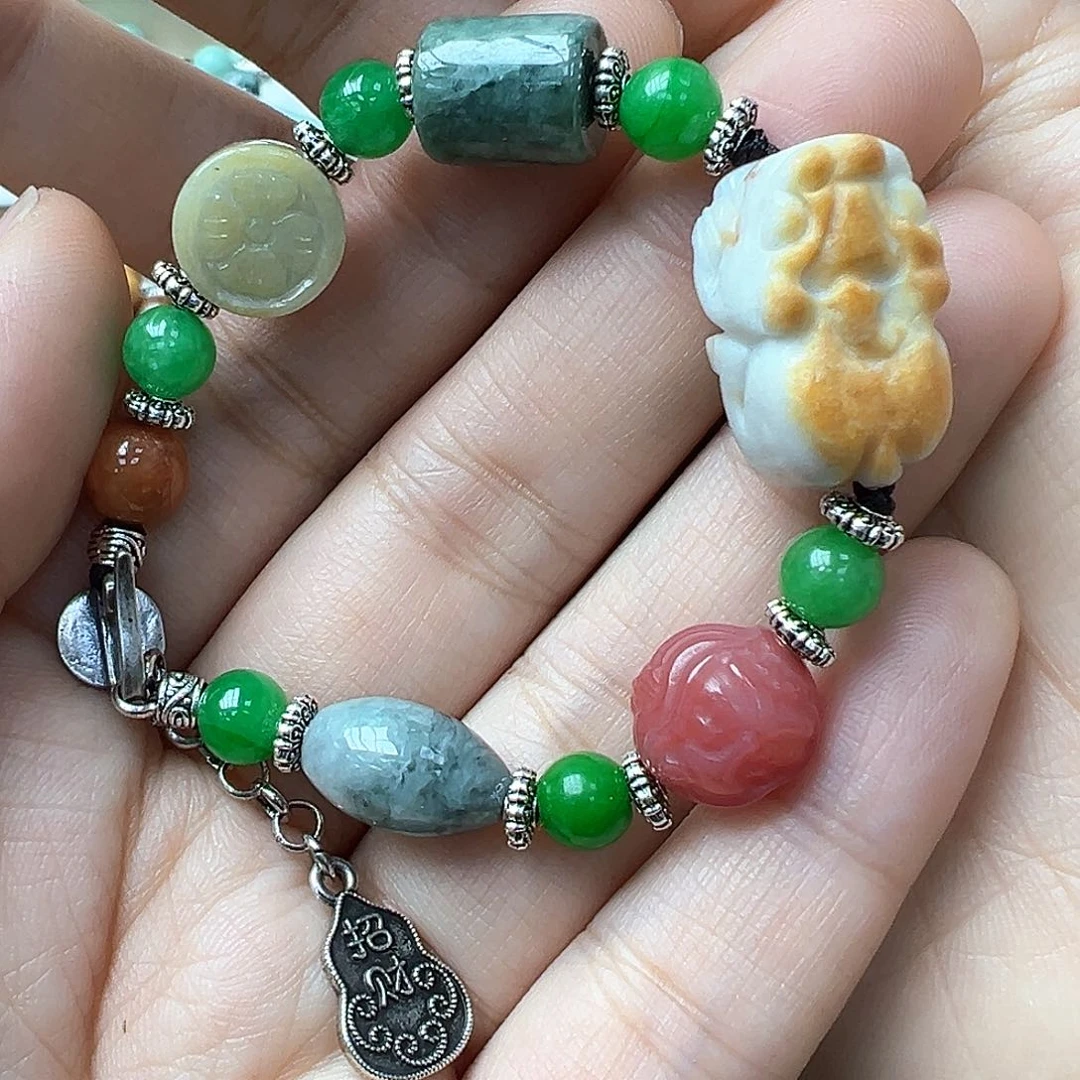 翡翠戒指未镶嵌炸