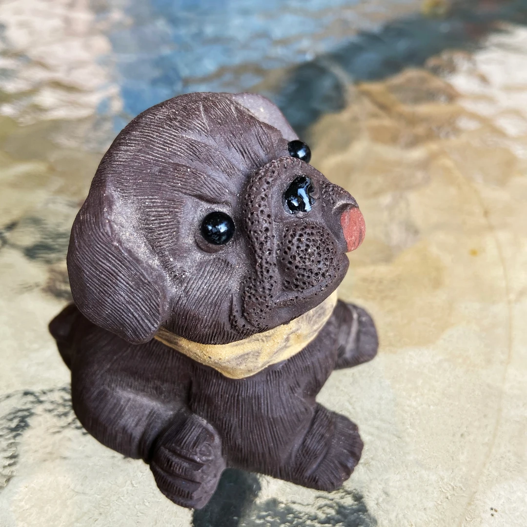 纯手工紫砂茶玩一花珍藏