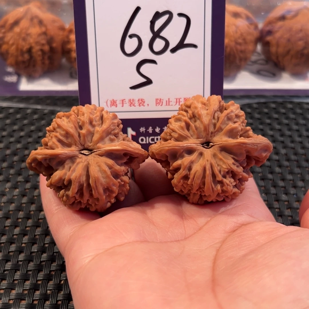 文玩核桃把件682号满天星尺寸42全品