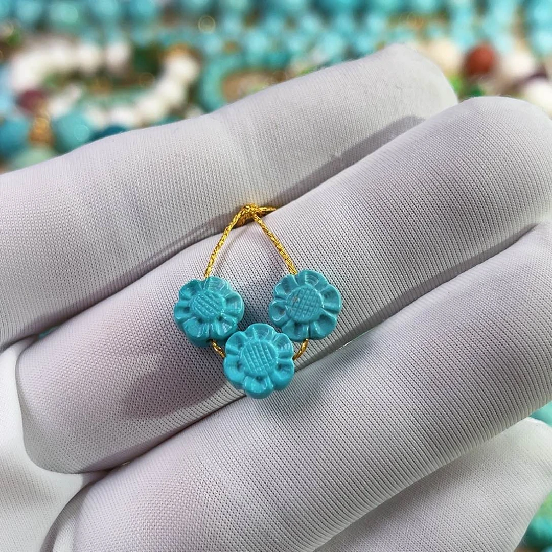 绿松石未镶嵌手串