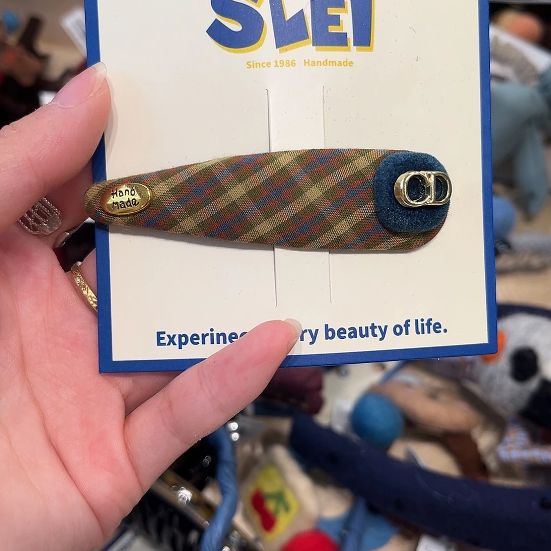 铁合金布艺格子拜拜