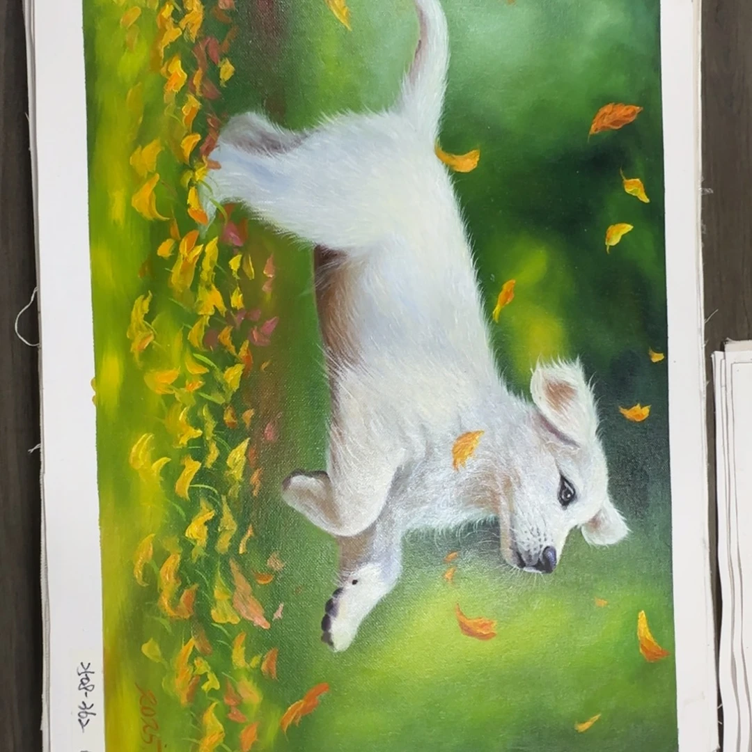 油画加油加油努力加油加油