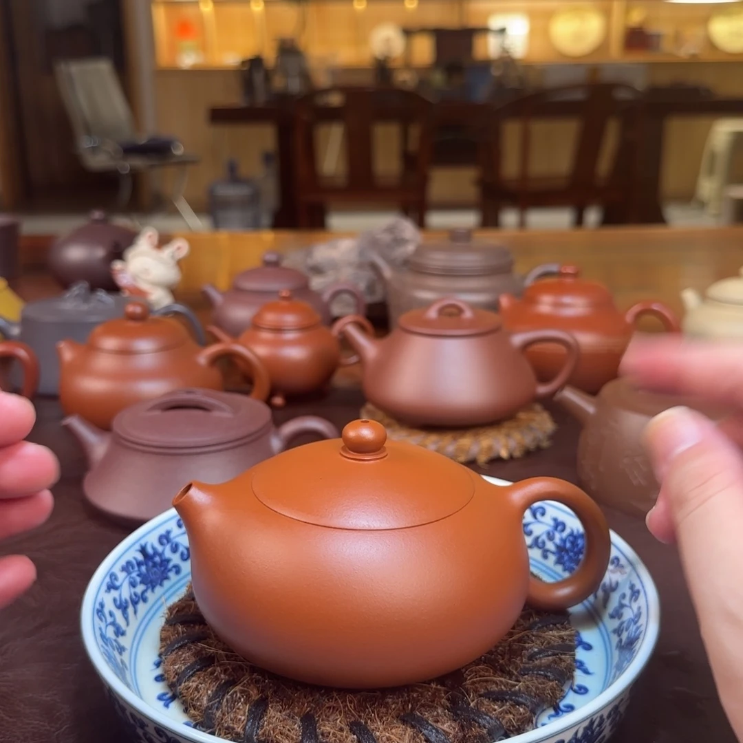紫砂茶壶扁西施紫砂壶