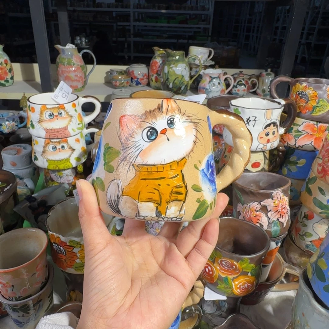 景德镇手工陶瓷釉下彩紫砂正品59