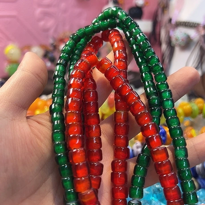 玻璃颈饰尼泊尔琉璃
