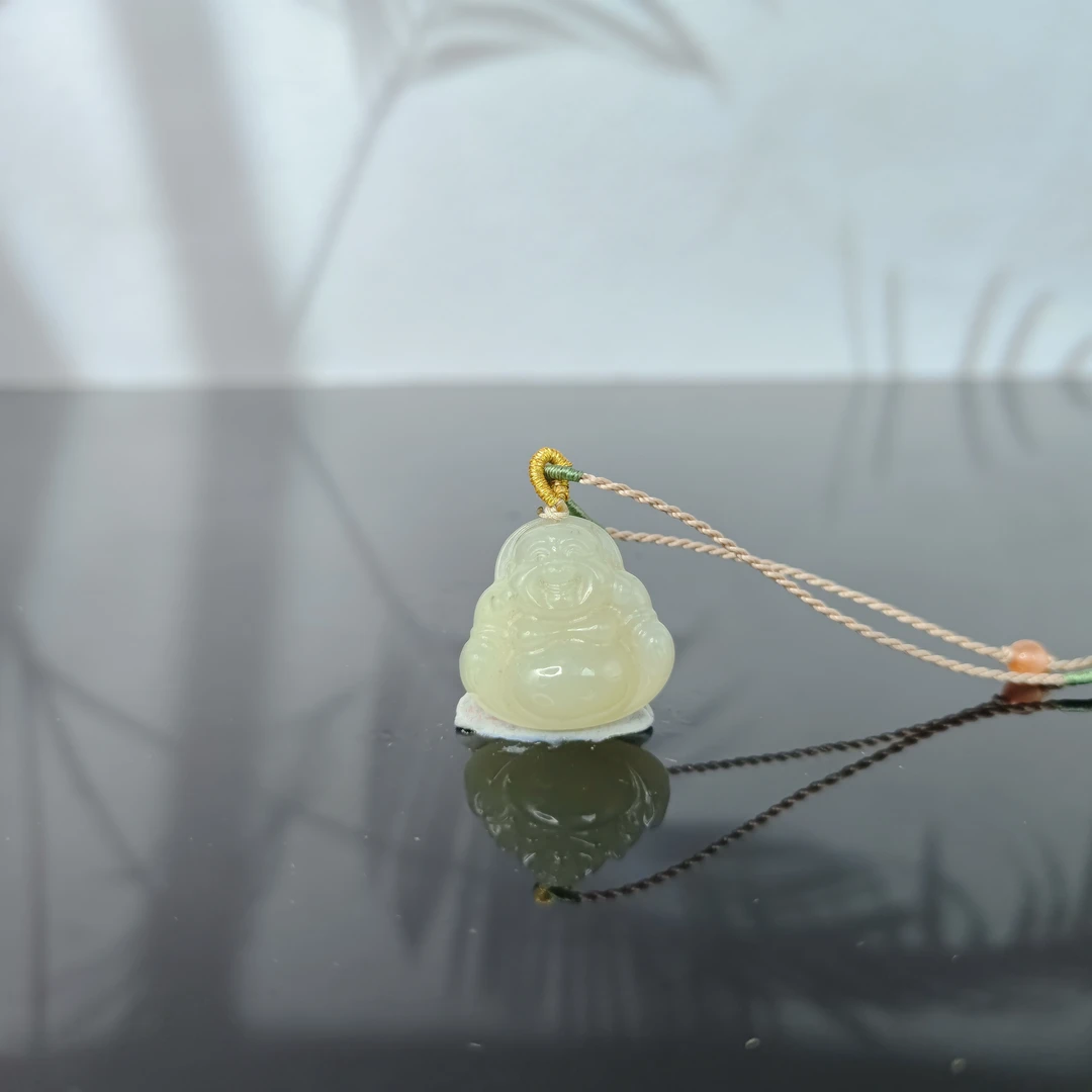 P和田玉佛公吊坠0322