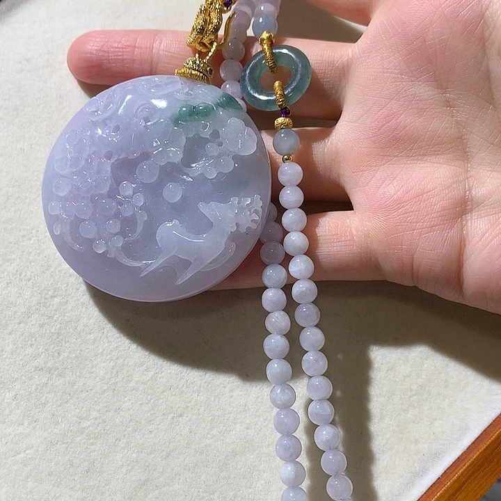 翡翠未镶嵌颈饰翡翠吊坠