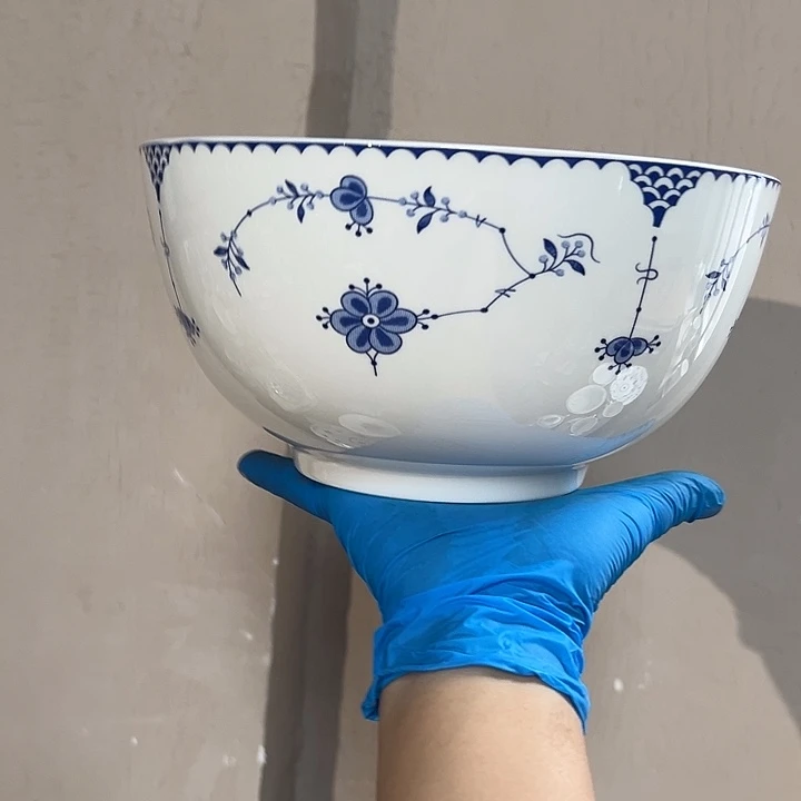 国营尾货唐草大碗一个