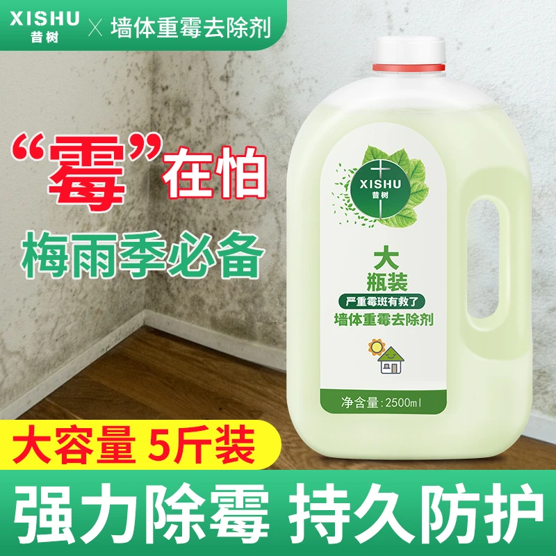 墙体重霉去除剂白墙面墙体除霉剂家用防霉发霉去霉斑霉点清洁剂