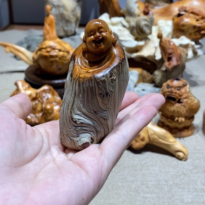 柏木（崖柏）鱼*黑油手把乐乐
