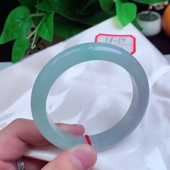 翡翠手镯未镶嵌正圈015