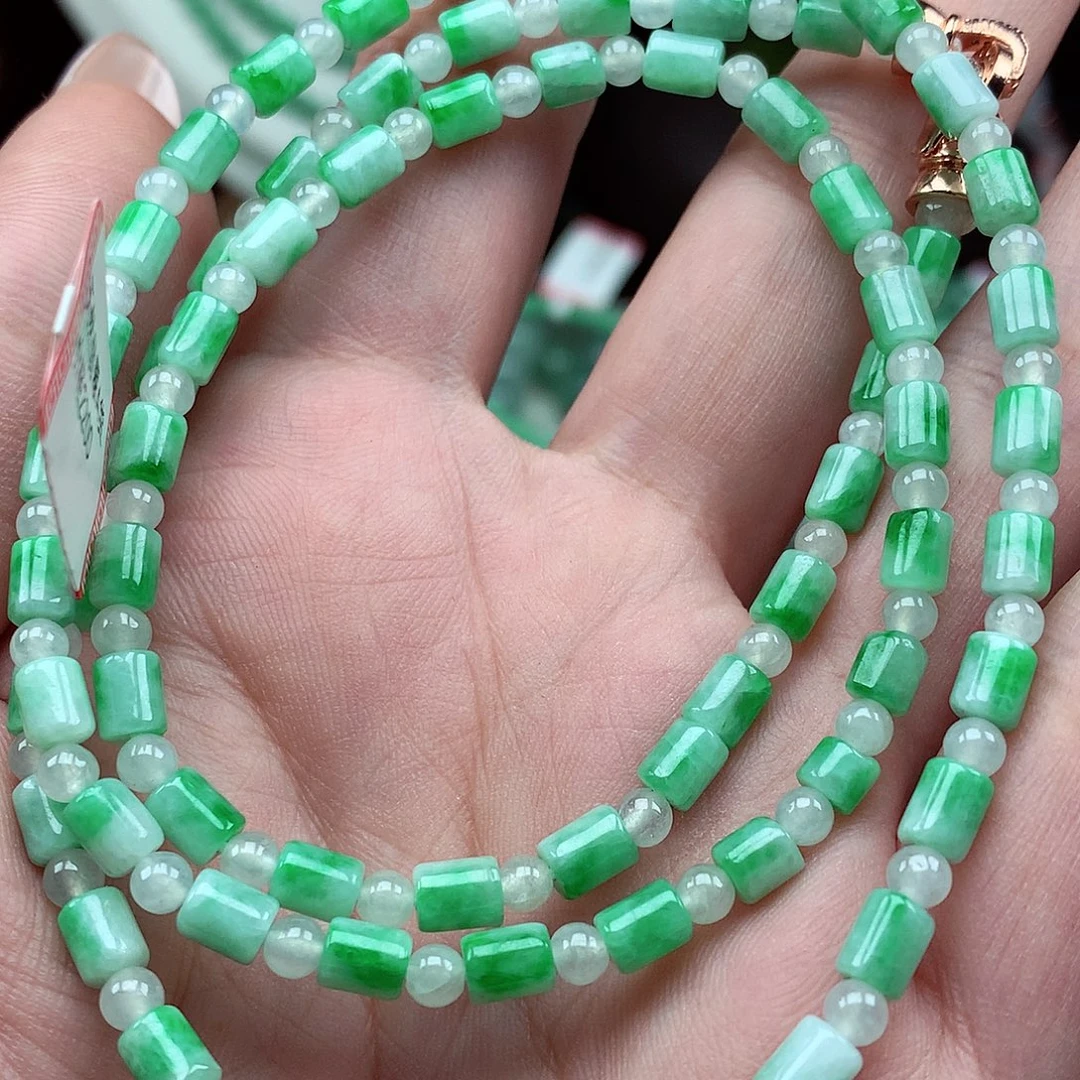 翡翠未镶嵌手链翡翠