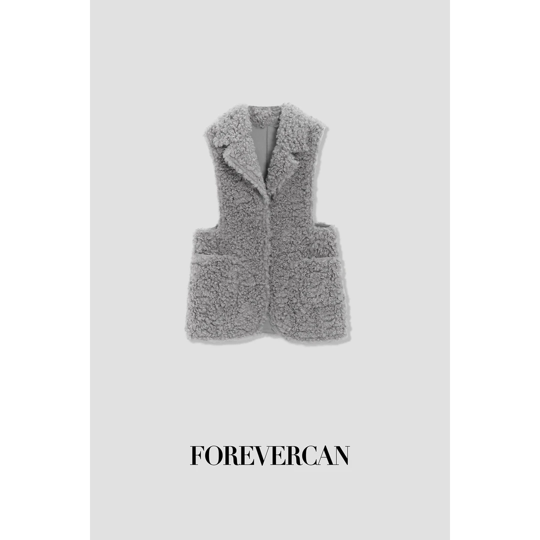 FOREVERCAN“哥斯达黎加”客订环保草草坎肩马甲大衣外套 SC22341