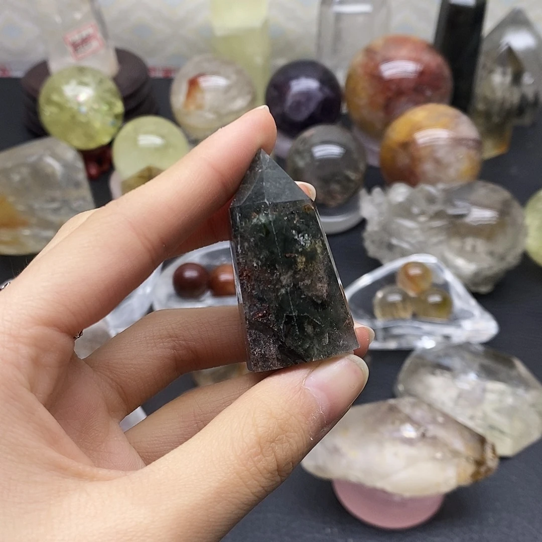 珠宝半成品水晶未镶嵌224水晶石