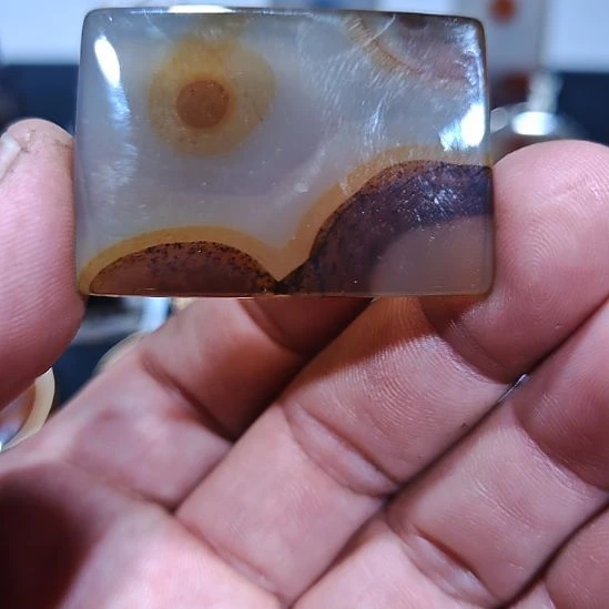 玛瑙/玉髓合金颈饰