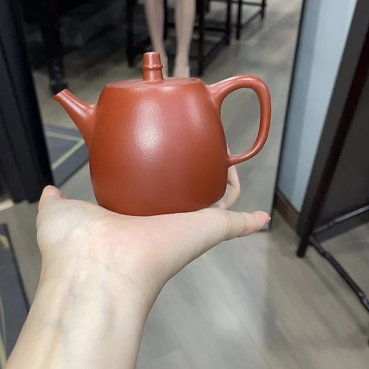 茶壶紫砂全手工打造