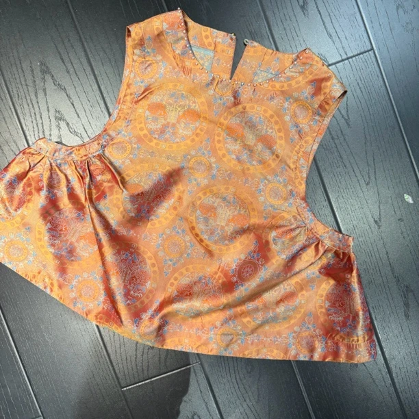 万事如意《桑蚕丝-古蜀锦马甲》新中式国潮百搭马甲外套