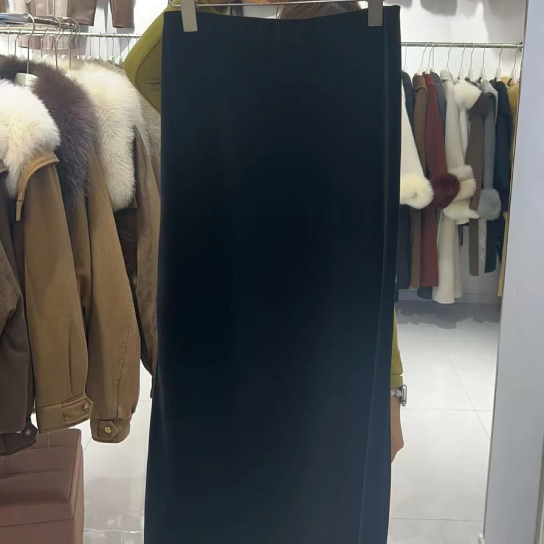 2025秋季丝绒半裙