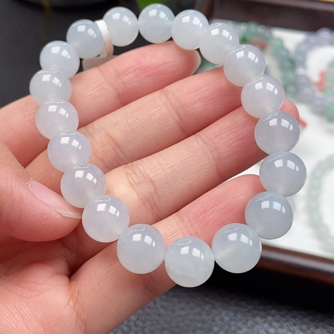 翡翠未镶嵌手链卡10