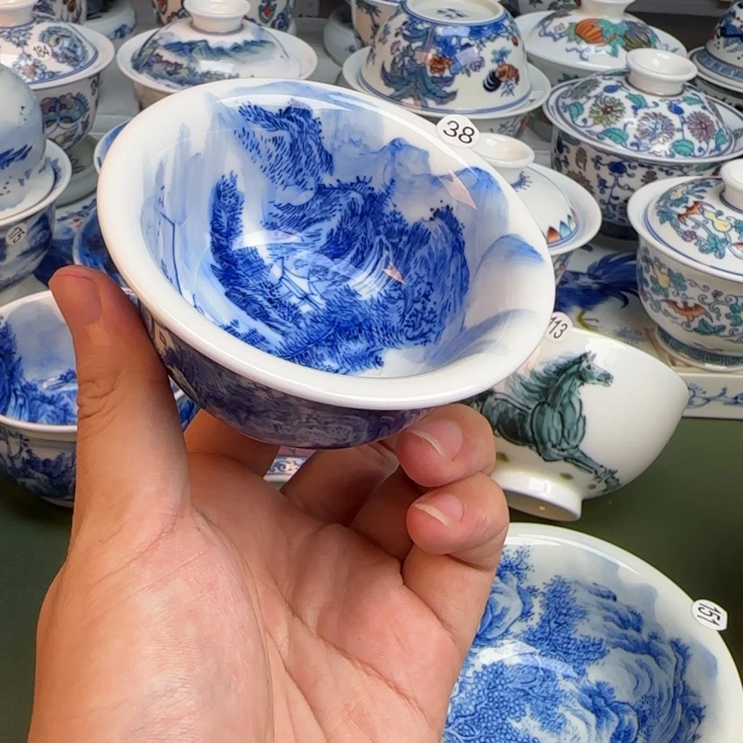 彦祖纯手工手绘茶具38