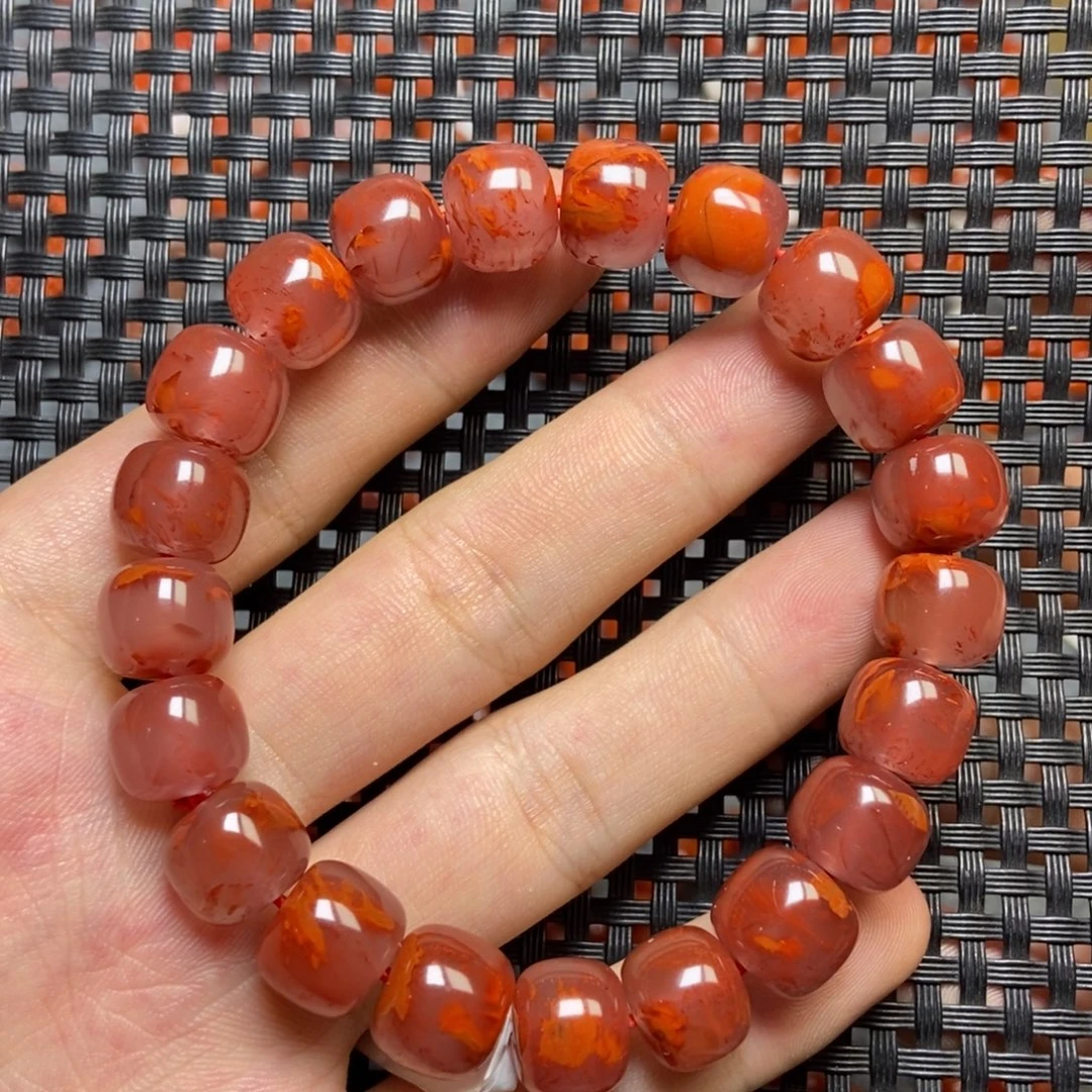 南红玛瑙未镶嵌手串11mm
