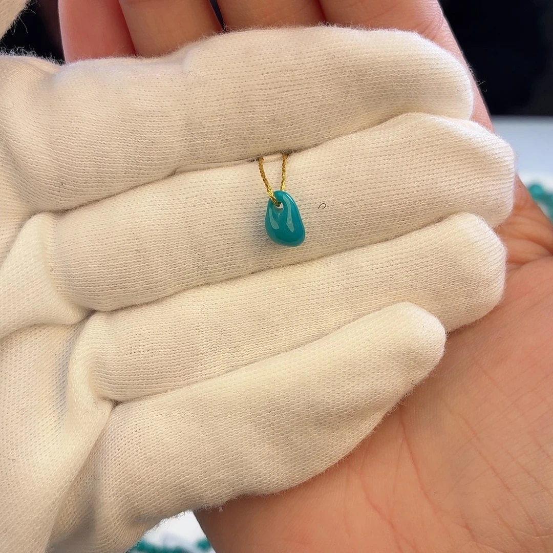 绿松石未镶嵌绿松石8mm