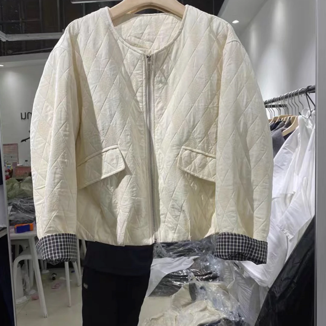 青青家 圆领拉链长袖外套