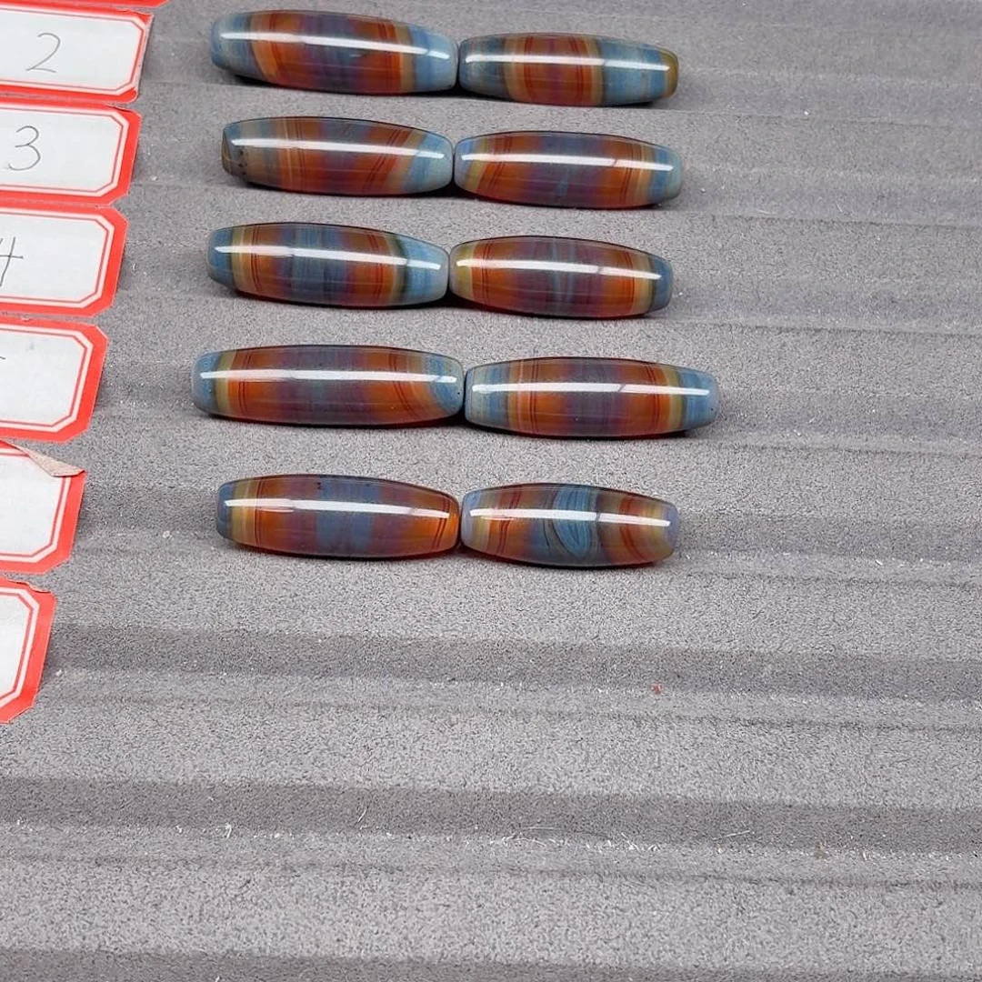 北***哥玛瑙/玉髓合金珠宝半成品