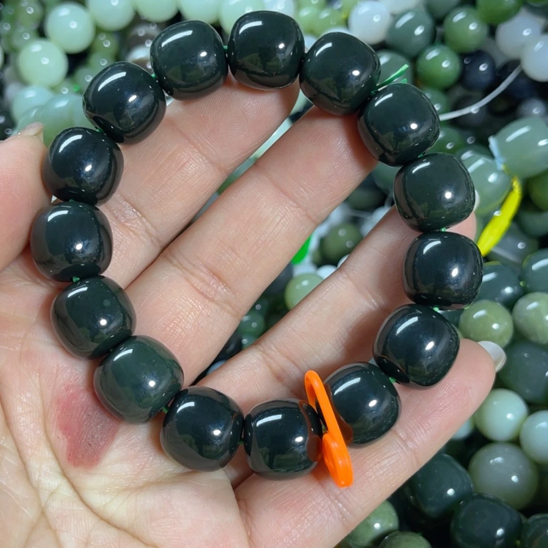 和田玉手链未镶嵌