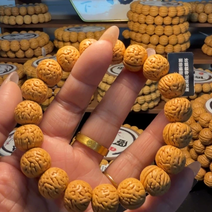 蜗***牛手串/手链核桃野生肌肉