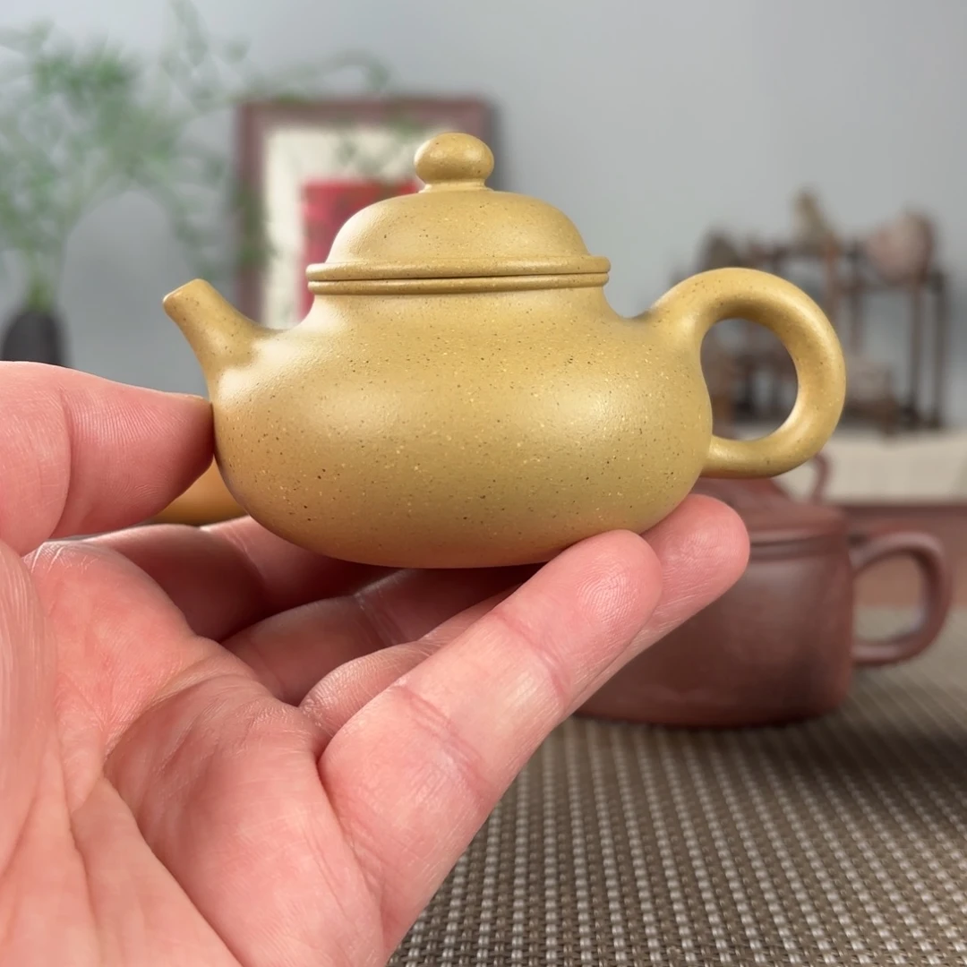 茶壶紫砂黄龙山原矿紫砂壶120