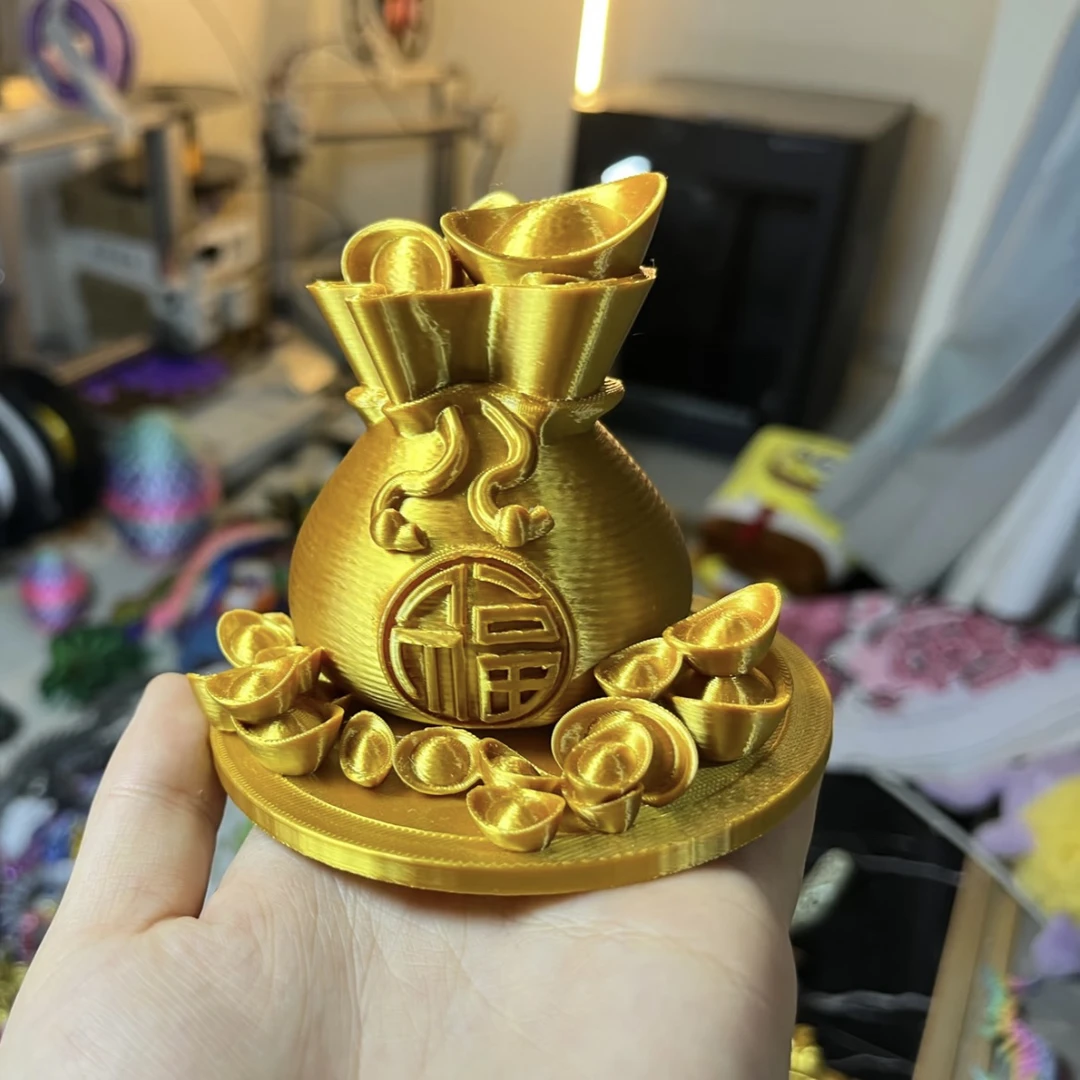 3D打印钱袋 儿童玩具