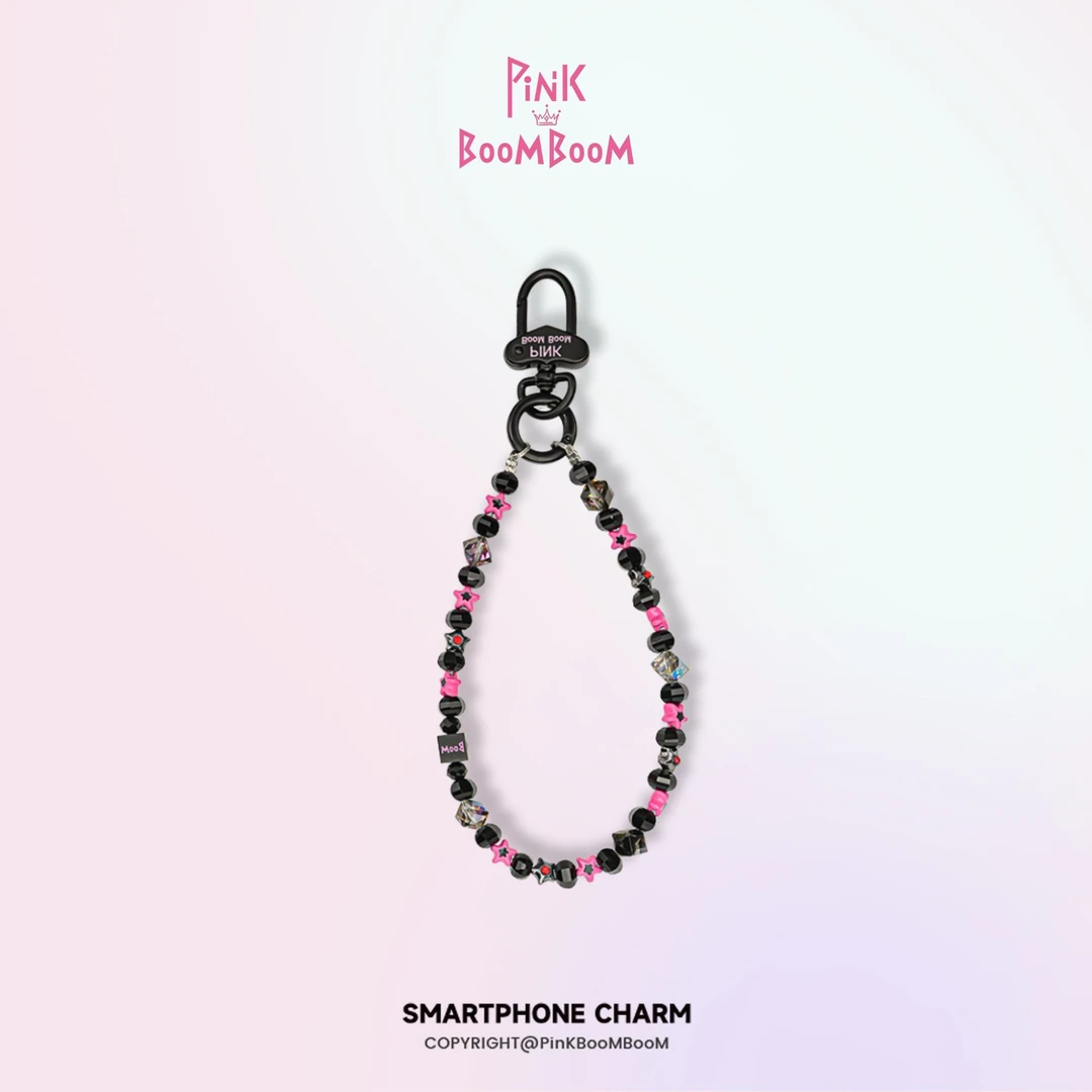 PinKBooM上海繁花心原创手机链高端合金珠串轻奢小众手机壳链条女