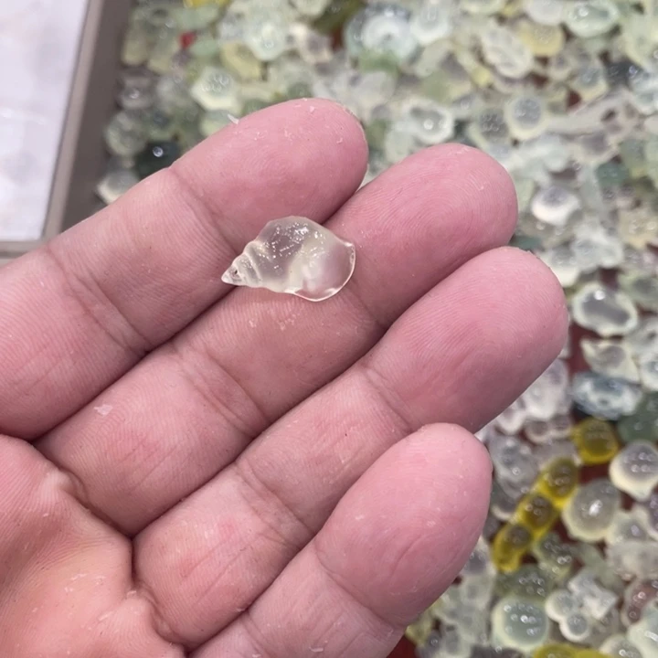 蛇纹石玉合金颈饰