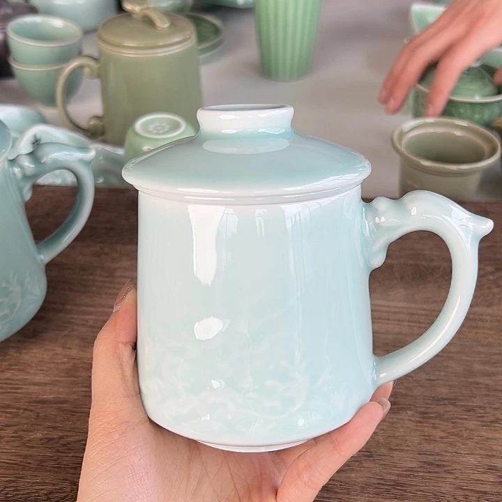 小米茶器龙泉青瓷