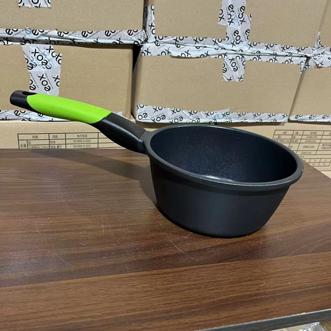 西班牙B家18口径不粘奶锅全钢复底全灶具通用