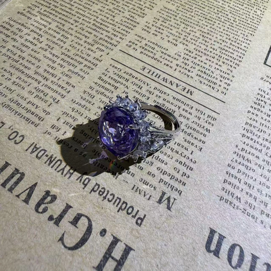 DYJC368 紫色戒指