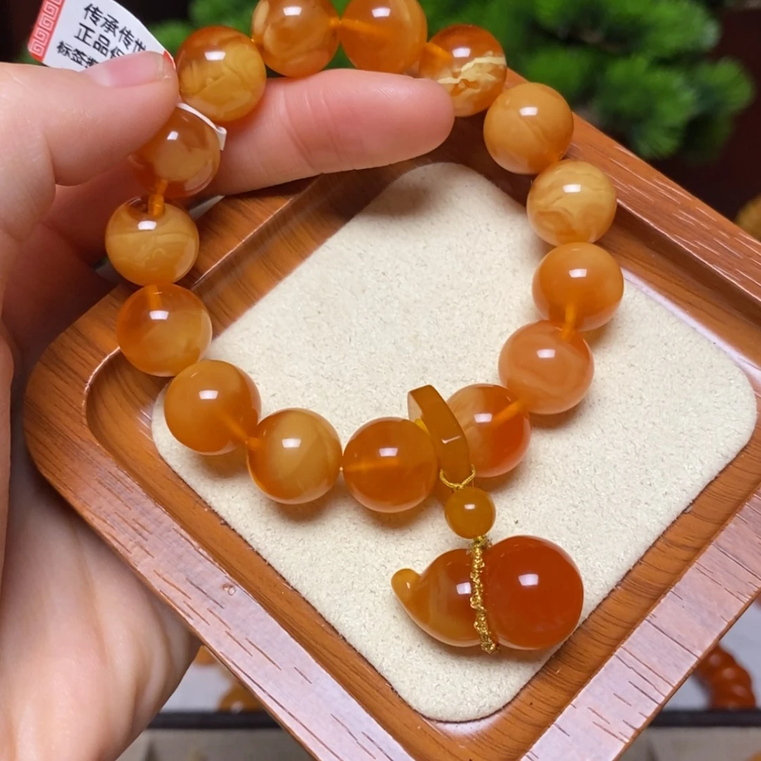 【闪购商品】手链蜜蜡未镶嵌手串