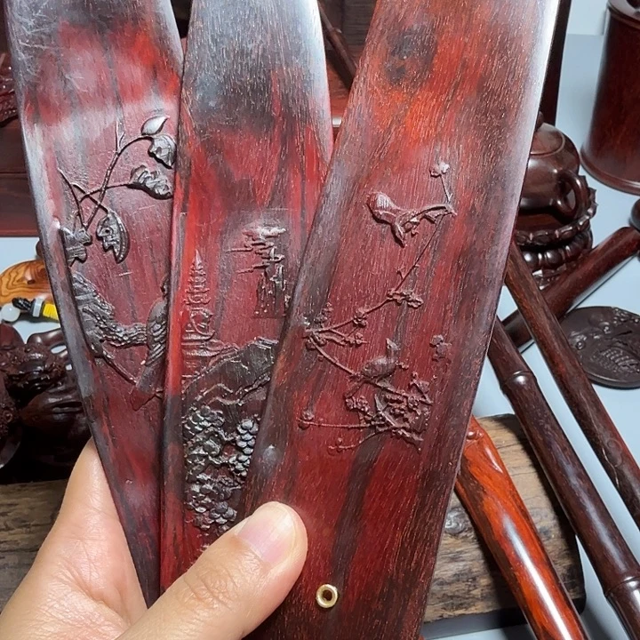 爱***生印度小叶紫檀3个香插