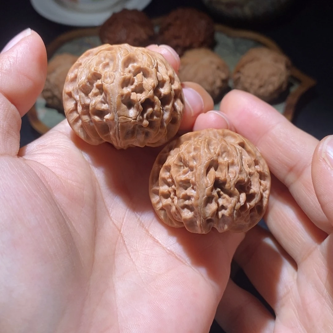 文玩核桃把件39球苹果