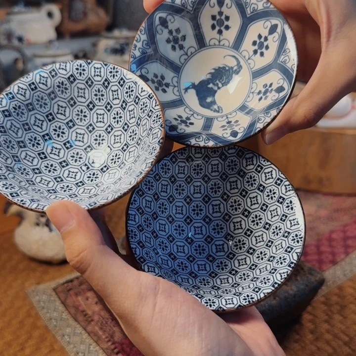 拙艺坊清花个人杯三个